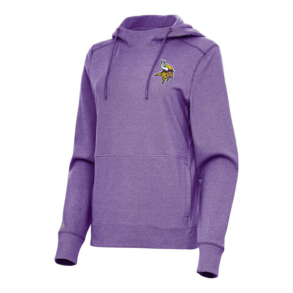 NFL Minnesota Vikings Antigua Women's Justice Pullover Hoodie