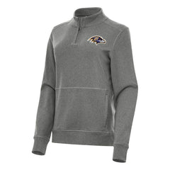 NFL Baltimore Ravens Antigua Women's Crush Quarter-Zip Jacket