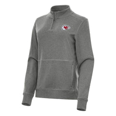 NFL Kansas City Chiefs Antigua Women's Crush Quarter-Zip Jacket