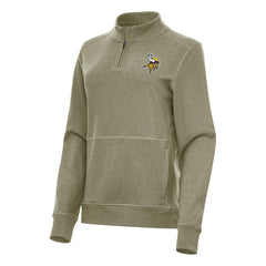 NFL Minnesota Vikings Antigua Women's Crush Quarter-Zip Jacket
