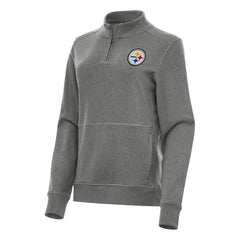 NFL Pittsburgh Steelers Antigua Women's Crush Quarter-Zip Jacket
