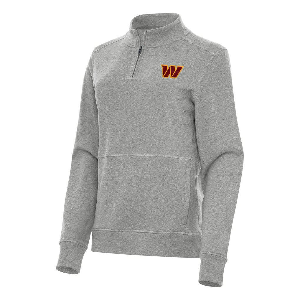 NFL Washington Commanders Antigua Women's Crush Quarter-Zip Jacket