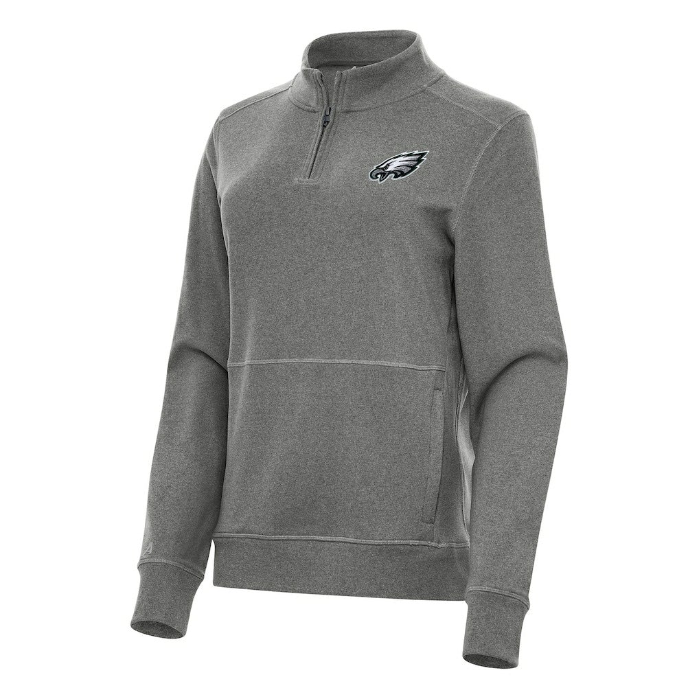NFL Philadelphia Eagles Antigua Women's Crush Quarter-Zip Jacket