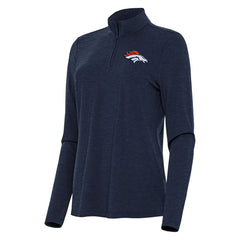 NFL Denver Broncos Antigua Women's Bright Quarter-Zip Sweatshirt
