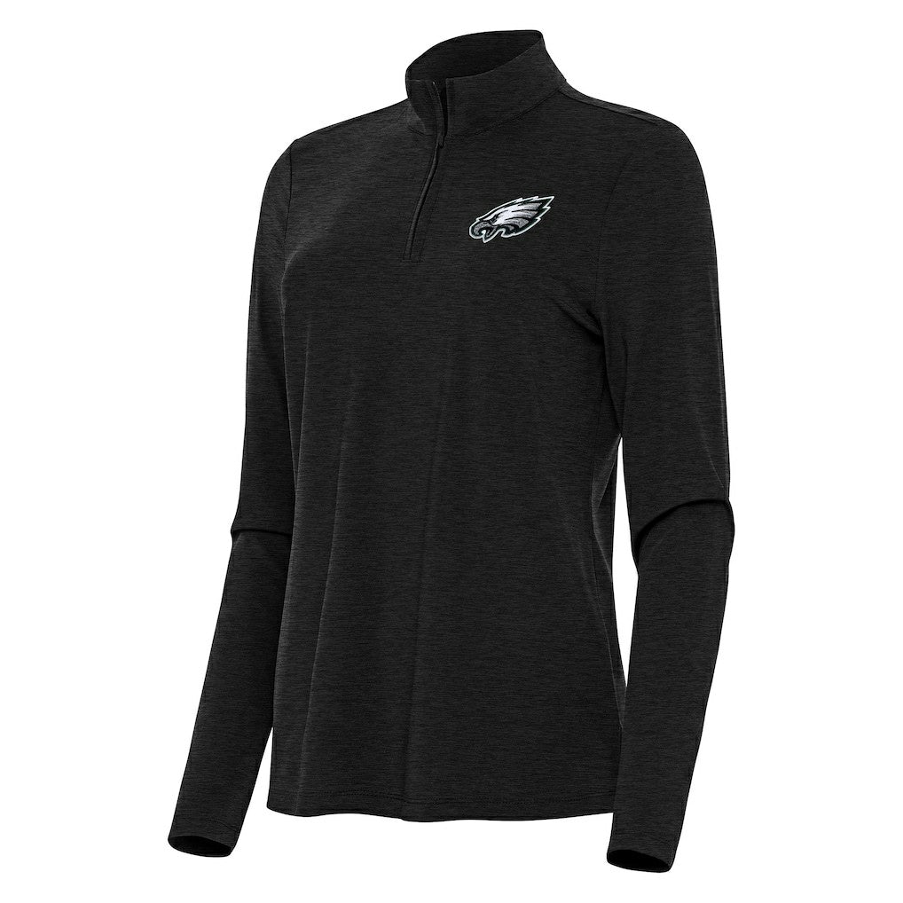 NFL Philadelphia Eagles Antigua Women's Bright Quarter-Zip Sweatshirt