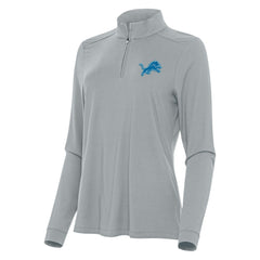 NFL Detroit Lions Antigua Women's Intent Quarter-Zip Sweatshirt
