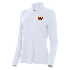 NFL Washington Commanders Antigua Women's Intent Quarter-Zip Sweatshirt