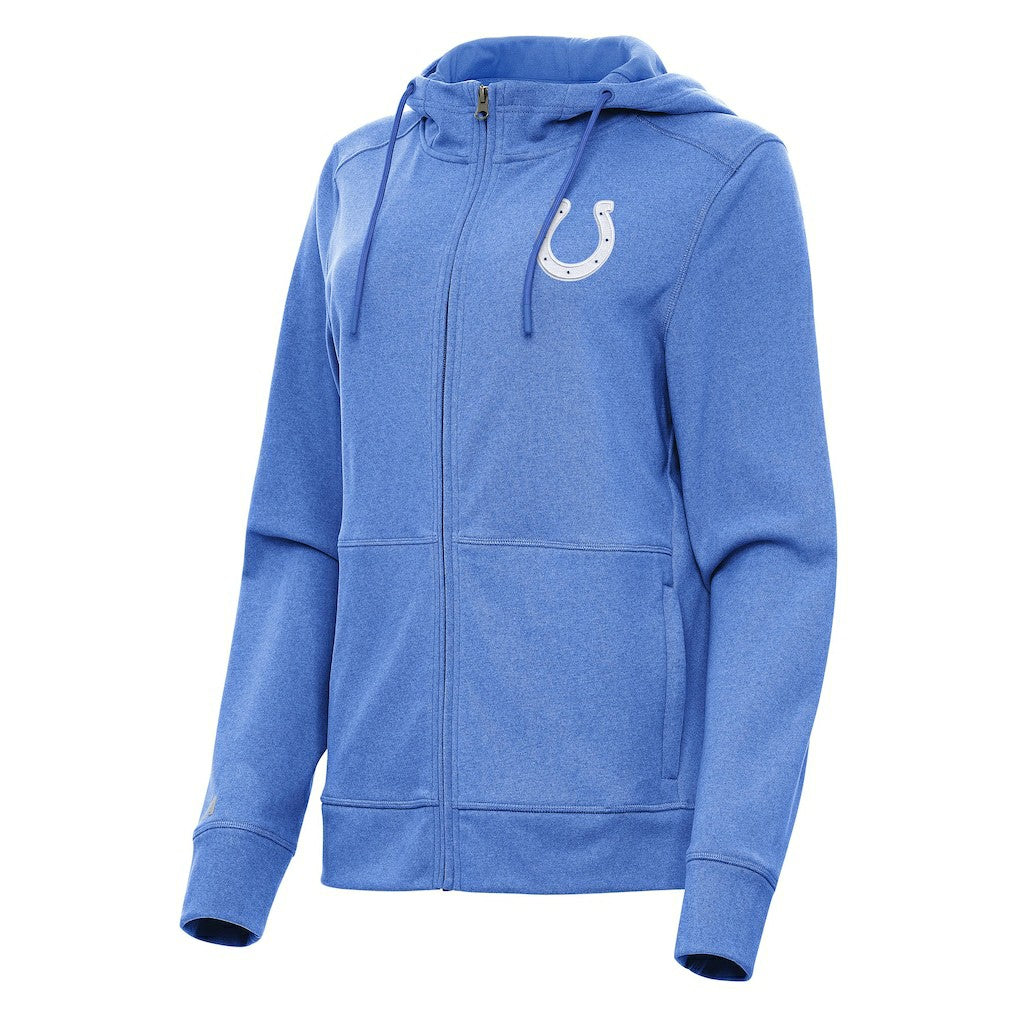 NFL Indianapolis Colts Antigua Women's Seeker Full-Zip Hoodie Jacket