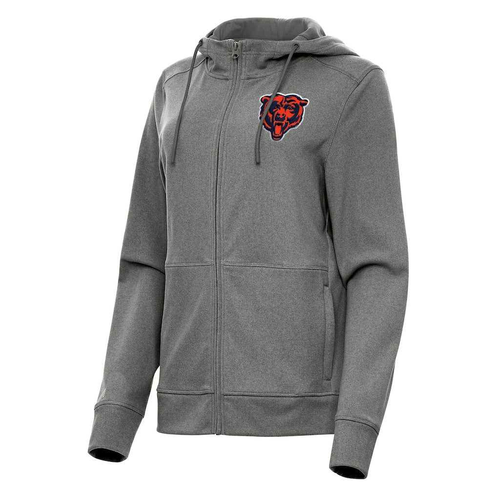 NFL Chicago Bears Antigua Women's Seeker Full-Zip Hoodie Jacket