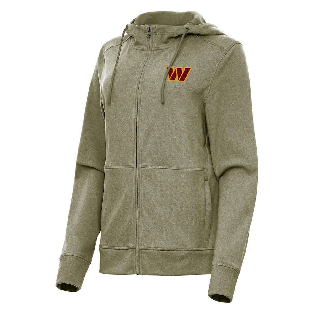 NFL Washington Commanders Antigua Women's Seeker Full-Zip Hoodie Jacket