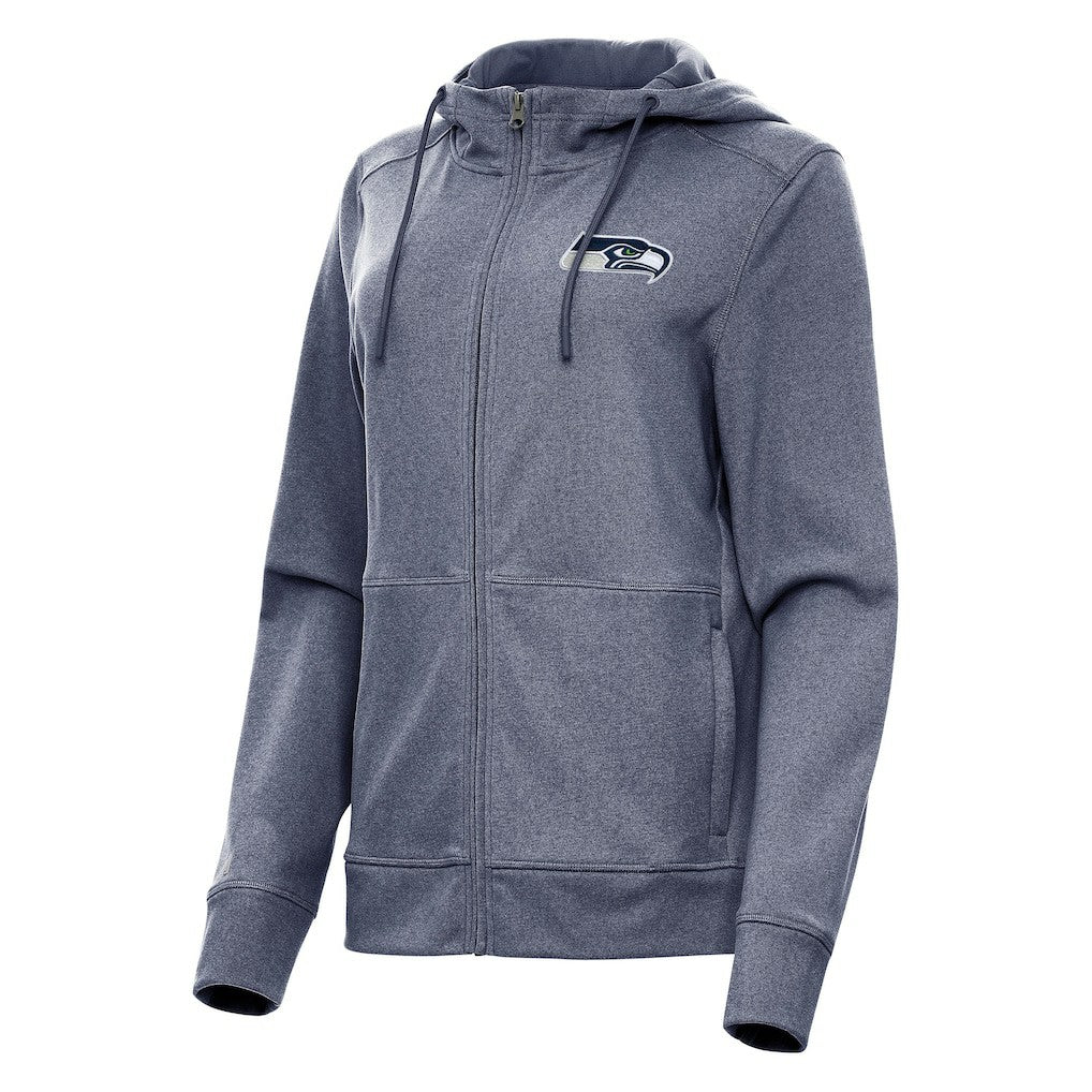 NFL Seattle Seahawks Antigua Women's Seeker Full-Zip Hoodie Jacket