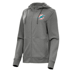 NFL Miami Dolphins Antigua Women's Seeker Full-Zip Hoodie Jacket