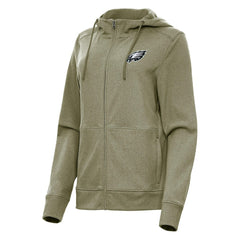 NFL Philadelphia Eagles Antigua Women's Seeker Full-Zip Hoodie Jacket