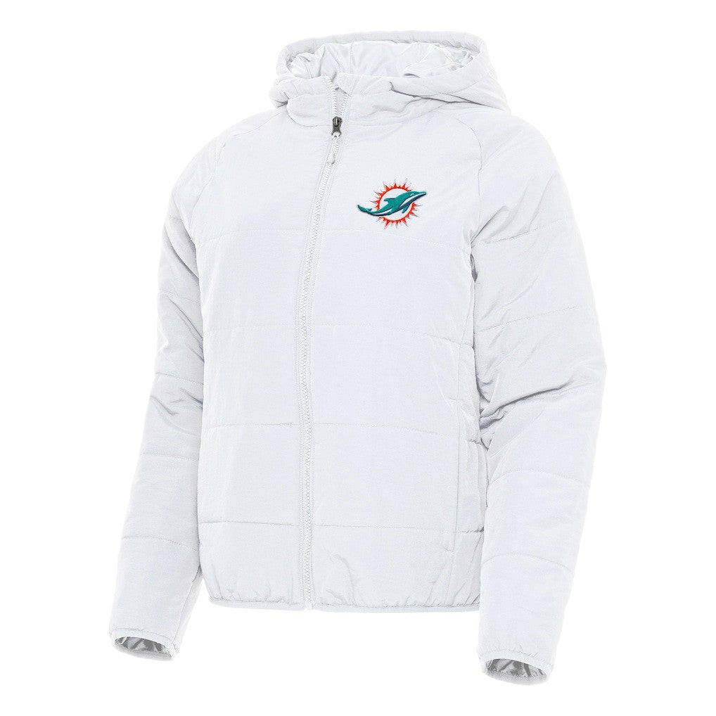 NFL Miami Dolphins Antigua Women's Universe Full-Zip Hoodie Jacket