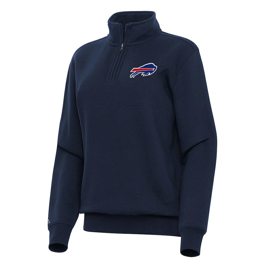 NFL Buffalo Bills Antigua Women's Victory Quarter-Zip Top