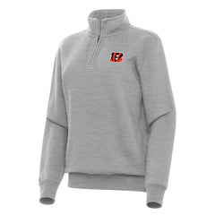 NFL Cincinnati Bengals Antigua Women's Victory Quarter-Zip Top
