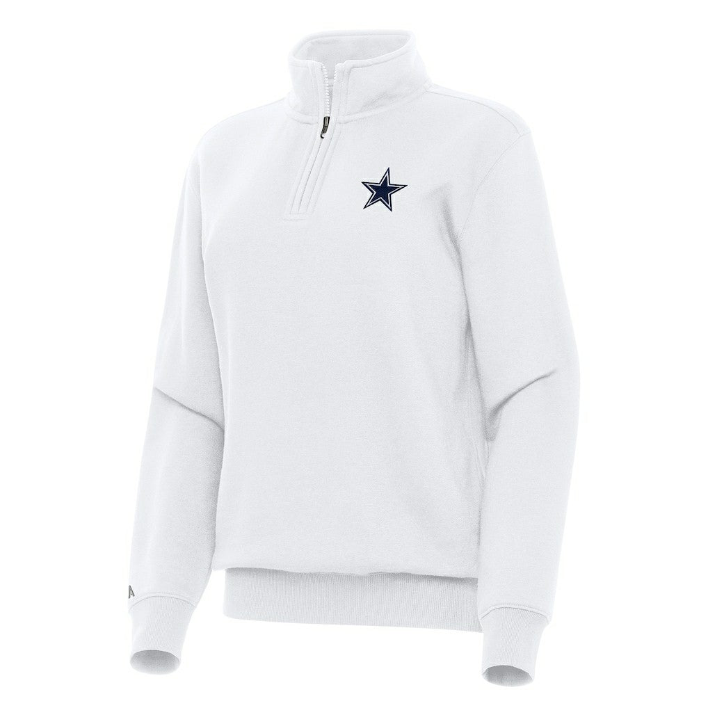 NFL Dallas Cowboys Antigua Women's Victory Quarter-Zip Top