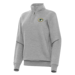 NFL Green Bay Packers Antigua Women's Victory Quarter-Zip Top