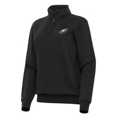 NFL Philadelphia Eagles Antigua Women's Victory Quarter-Zip Top