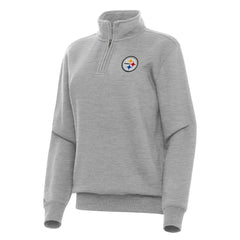 NFL Pittsburgh Steelers Antigua Women's Victory Quarter-Zip Top