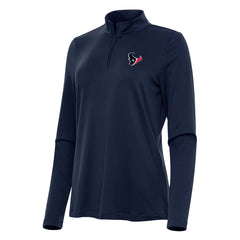 NFL Houston Texans Antigua Women's Reprocess Quarter-Zip Top