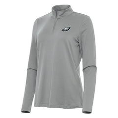 NFL Philadelphia Eagles Antigua Women's Reprocess Quarter-Zip Top