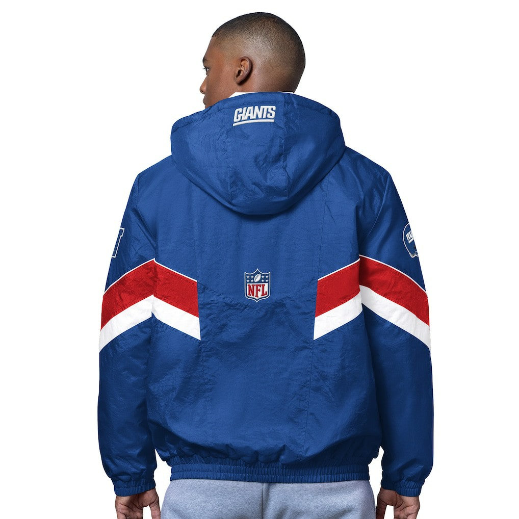 NFL New York Giants OVO x Starter Sideline Full-Snap Puffer Jacket