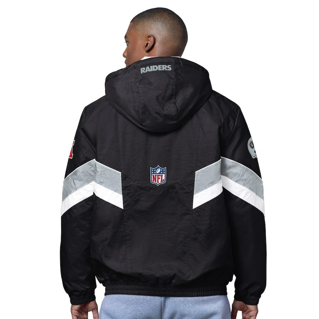 NFL Las Vegas Raiders OVO x Starter Sideline Full-Snap Puffer Jacket
