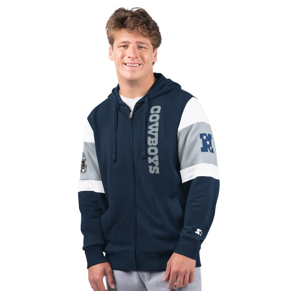 NFL Dallas Cowboys G-III Sports by Carl Banks Extreme Full-Zip Hoodie