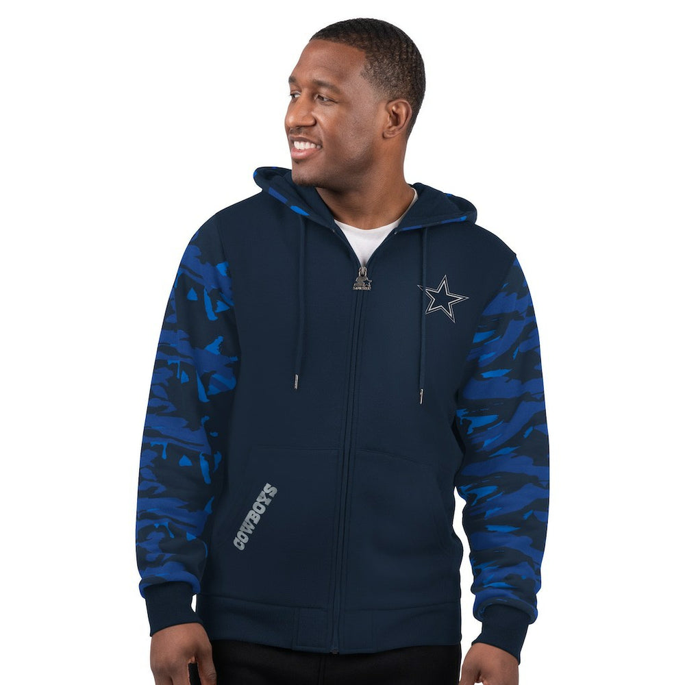 NFL Dallas Cowboys Starter Thursday Night Gridiron Full-Zip Hoodie