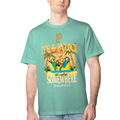 Pittsburgh Pirates Margaritaville Five O'Clock Graphic T-Shirt - Mint