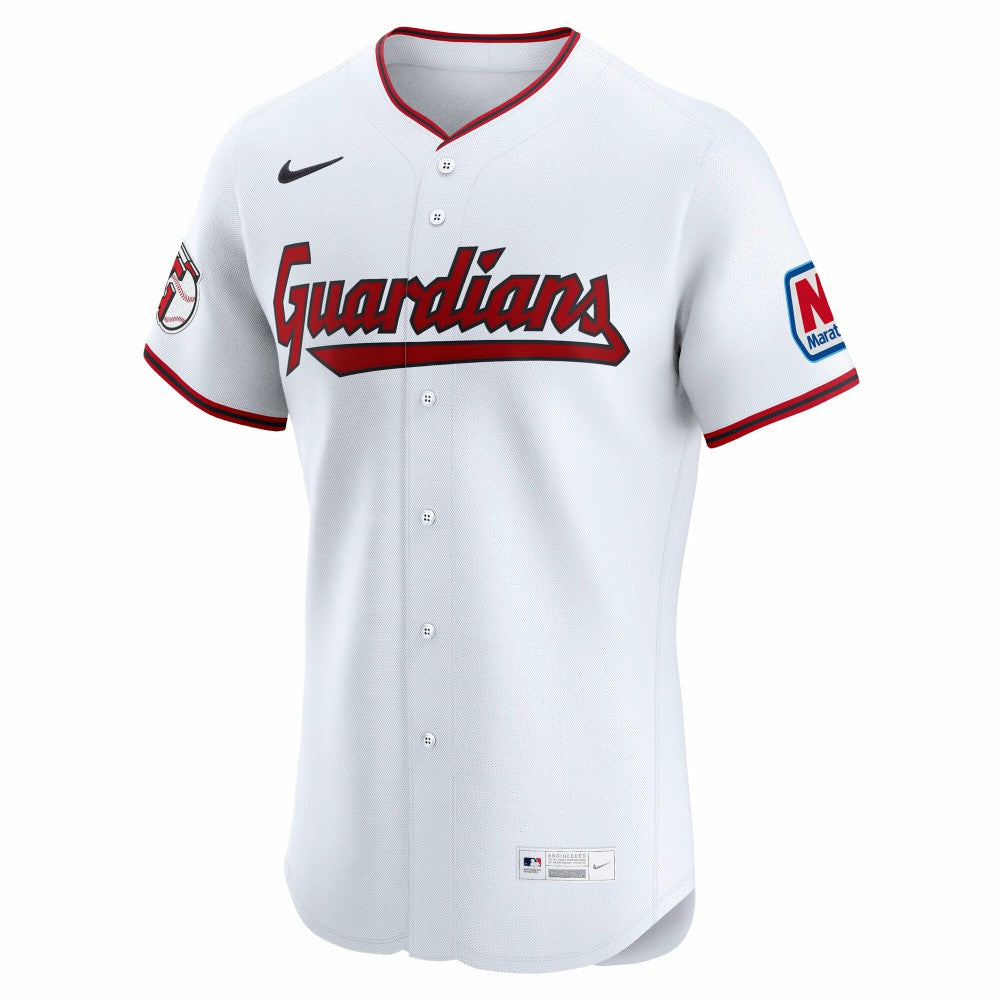 Cleveland Guardians Home  Elite Jersey - White | Nike