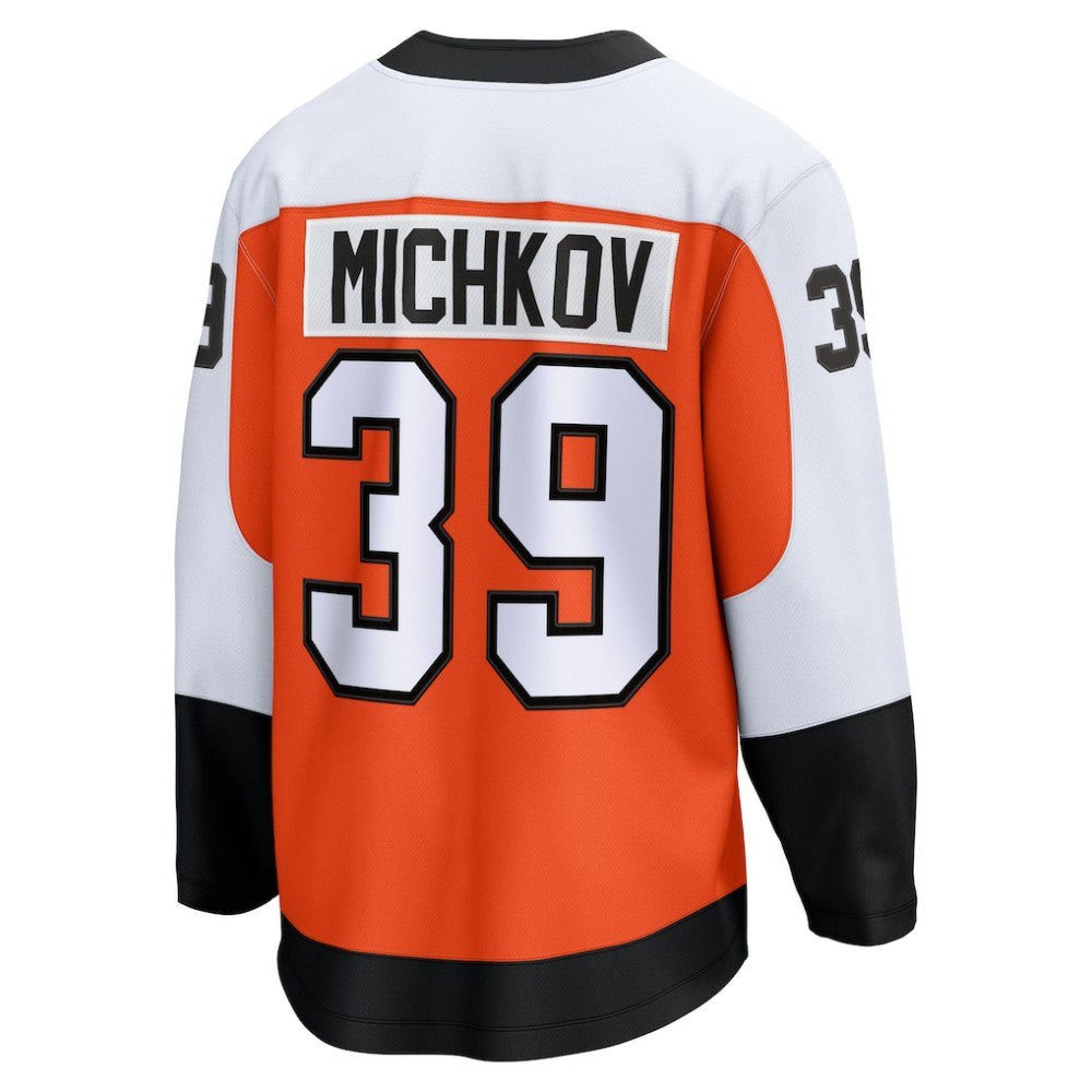 Matvei Michkov Philadelphia Flyers Fanatics Home Premier Breakaway Player Jersey