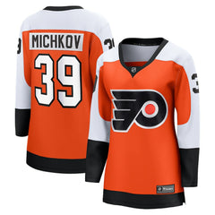 Matvei Michkov Philadelphia Flyers Fanatics Women's Home Breakaway Jersey