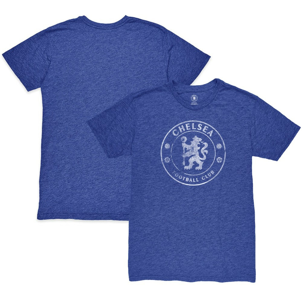 Chelsea 1863FC Mono Badge Vintage Tri-Blend T-Shirt / Soccer Discount