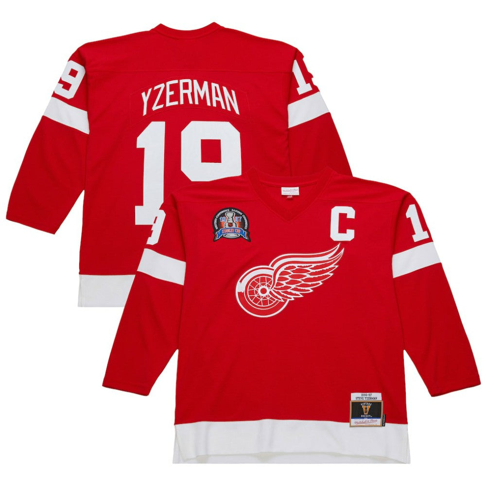 Steve Yzerman Detroit Red Wings 1996-97 Power Play Jersey