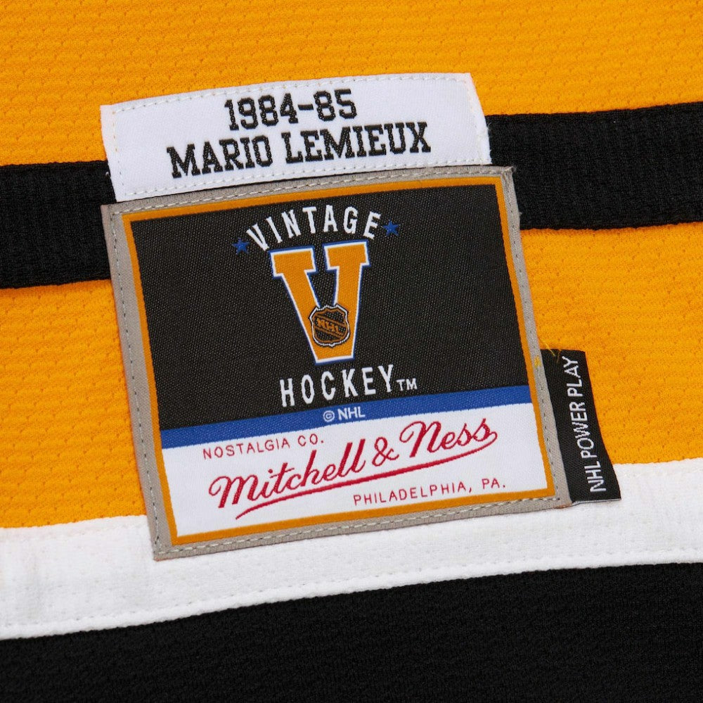 Mario Lemieux Pittsburgh Penguins 1984-85 Power Play Jersey