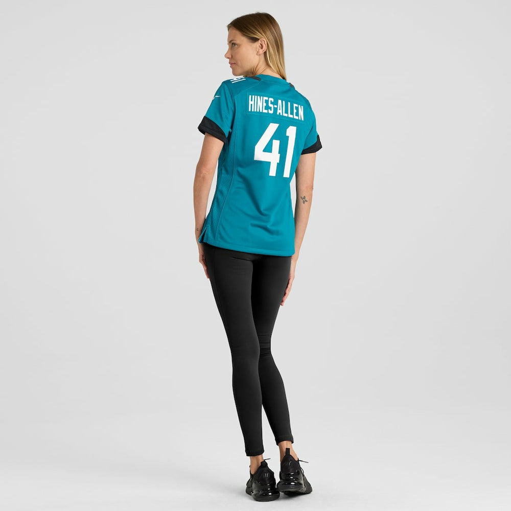 NFL Jacksonville Jaguars Josh Hines-Allen  Women's Player Game Jersey