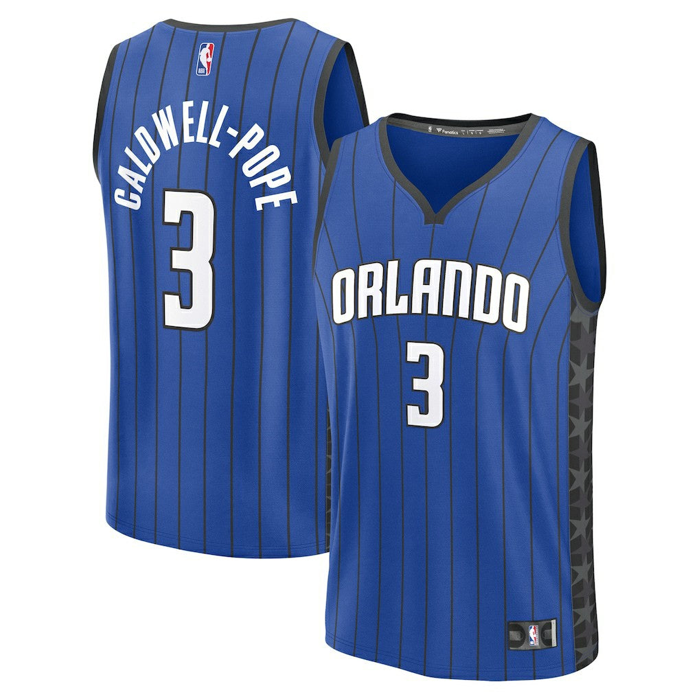 Kentavious Caldwell-Pope Orlando Magic Youth Fast Break Player Jersey - Statement Edition - Blue | Fanatics discount