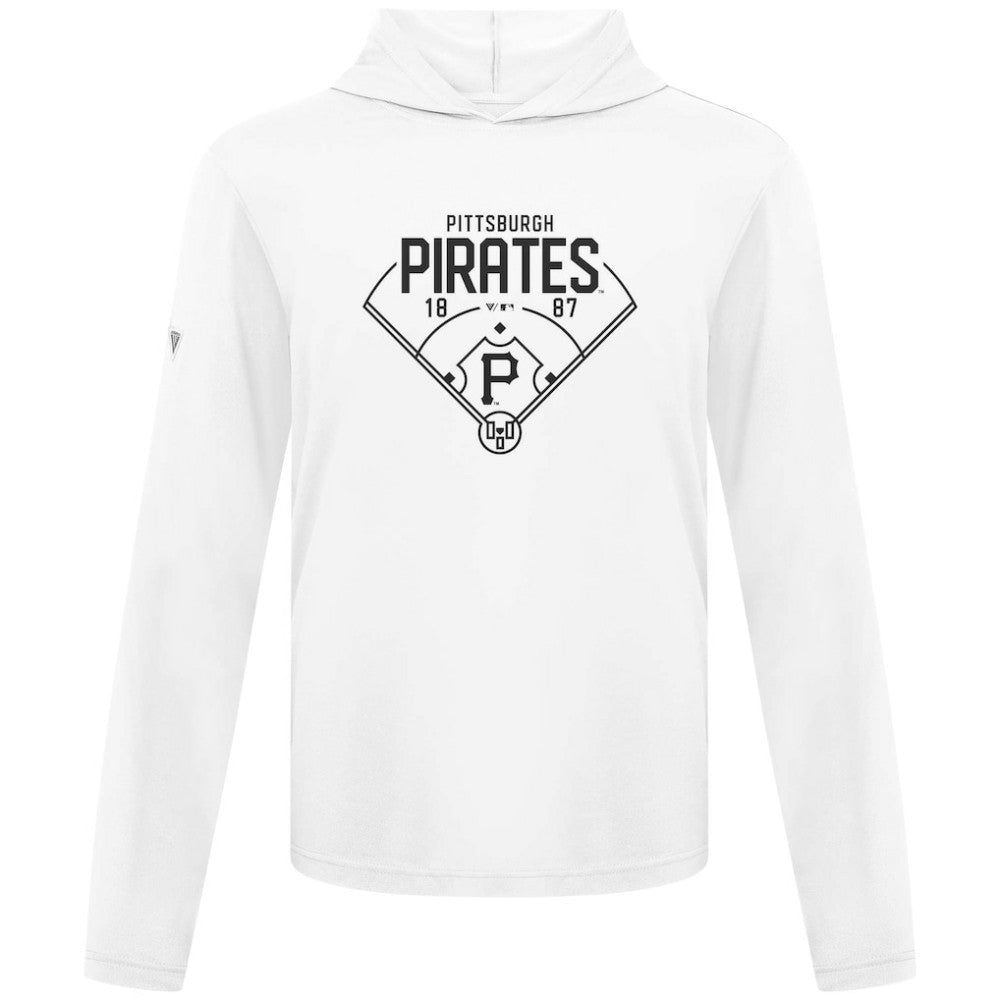 Pittsburgh Pirates Levelwear Anthem Home Field Pullover Hoodie - White