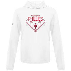 Philadelphia Phillies Levelwear Anthem Home Field Pullover Hoodie - White