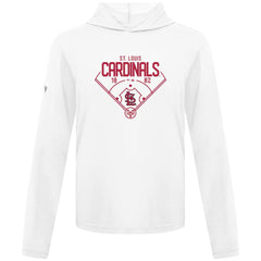 St. Louis Cardinals Levelwear Anthem Home Field Pullover Hoodie - White
