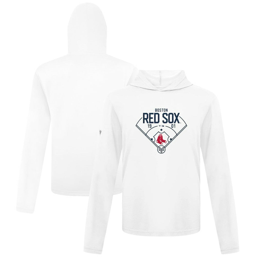 Boston Red Sox Levelwear Anthem Home Field Pullover Hoodie - White