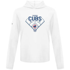 Chicago Cubs Levelwear Anthem Home Field Pullover Hoodie - White