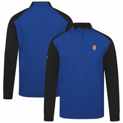 New York Mets Levelwear Insignia 2.0 Quarter-Zip Pullover Top - Royal