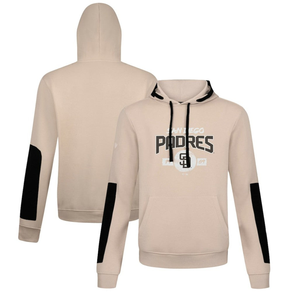 San Diego Padres Levelwear Bombay Pullover Hoodie - Khaki
