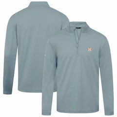 Houston Astros Levelwear Heron Insignia 2.0 Quarter-Zip Jacket - Gray