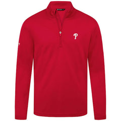 Philadelphia Phillies Levelwear Heron Insignia 2.0 Quarter-Zip Jacket - Red