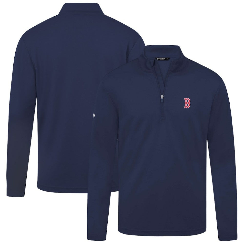 Boston Red Sox Levelwear Heron Insignia 2.0 Quarter-Zip Jacket - Navy