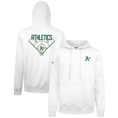 Athletics Levelwear Podium Primary Pullover Hoodie - White